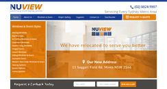 Desktop Screenshot of nuview.com.au