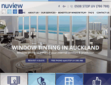 Tablet Screenshot of nuview.co.nz